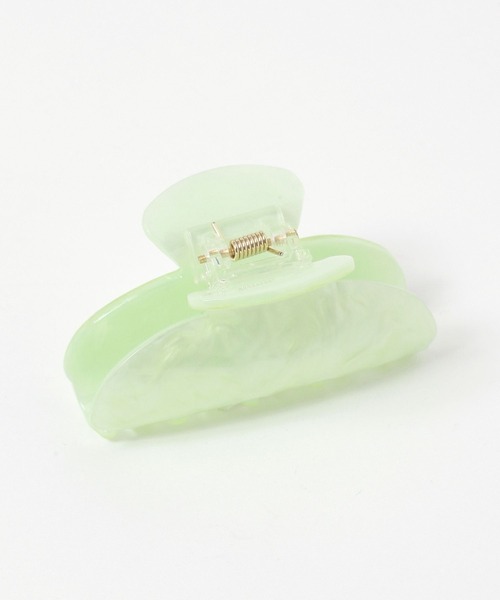 LAKOLE（ラコレ）の「カラーマーブルバンスクリップ / 291482（バレッタ/ヘアクリップ・レディース・ピンク/グリーン/ベージュ/ブルー・FREE）」の3枚目の写真