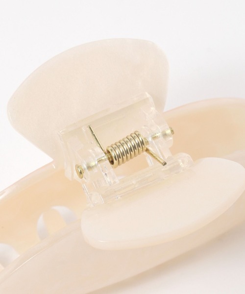 LAKOLE（ラコレ）の「カラーマーブルバンスクリップ / 291482（バレッタ/ヘアクリップ・レディース・ピンク/グリーン/ベージュ/ブルー・FREE）」の6枚目の写真