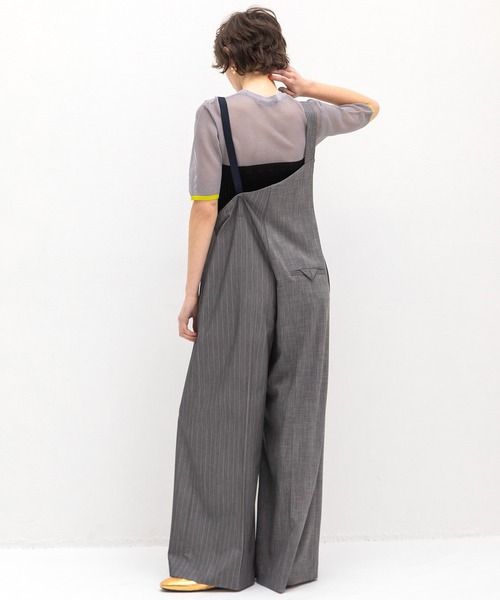 新品未使用タグ付き AULA AILA アウラアイラ オーバーオール サロペット AULA AILA サロペット オーバーオール サスペンダーサロペット