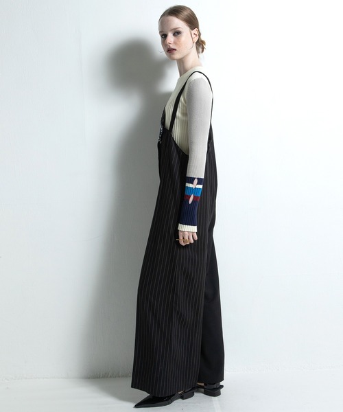 アシンメトリーサロペット（サロペット/オーバーオール）｜AULA AILA