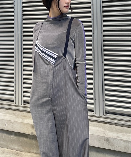 アシンメトリーサロペット（サロペット/オーバーオール）｜AULA AILA