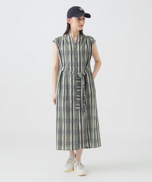 MSGM チェック ワンピース トゥービー バイ アニエスベー To b. by agne's b WV73 ROBE