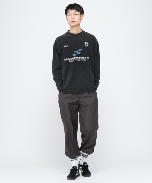 3.3 Field Trip （3.3フィールドトリップ）の「3.3 Field Trip／ナイロンジョガーパンツ（カーゴパンツ・メンズ・チャコール/ブラック・FREE）」の10枚目の写真