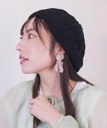 COOL TOUGH CABLE BERET／ケーブル ベレー接触冷感生地使用