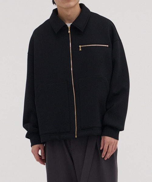 ア*ン様 CULLNI DB BLOUSON ジップ ジャケット 黒系 クルニ 別注 DB BLOUSON（ブルゾン）｜CULLNI（クルニ）のファッション通販