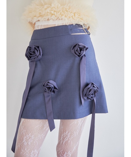 etre loin　スカート Rose mini skirt（スカート）｜etre loin（エトルワン）の