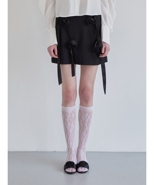 Rose mini skirt（スカート）｜etre loin（エトルワン）の