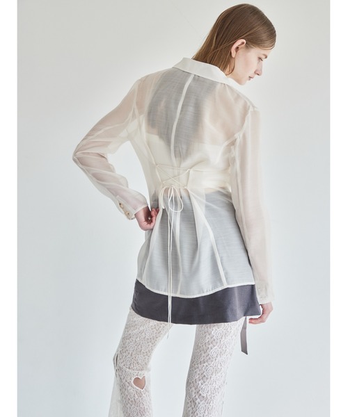 etre loin(エトルワン)の「Rose mini skirt(スカート・レディース・ブルー/グレー/ブラック・M)」の22枚目の写真