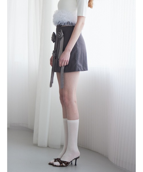 etre loin　スカート Rose mini skirt（スカート）｜etre loin（エトルワン）の