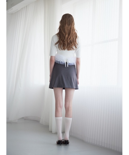 Rose mini skirt（スカート）｜etre loin（エトルワン）の