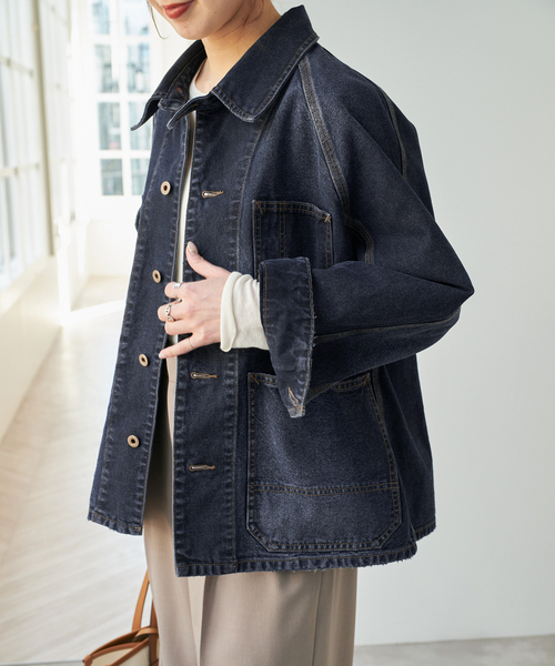 新品★ Spick and Span 5 1/2 DUCK COVERALLS 5 1/2 DUCK COVERALLS（ブルゾン）｜Spick & Span（スピック