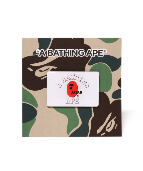 A BATHING APE（アベイシングエイプ）の「JAPAN COLLEGE PINS（バッジ・メンズ・ホワイト・FREE）」の3枚目の写真