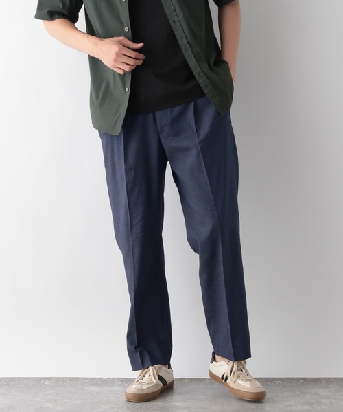 GLOBAL WORK（グローバルワーク）の「アーバンデニムクリーンワイドパンツ/AIR/288606（デニムパンツ・メンズ・ネイビー系9/ネイビー・SMALL/MEDIUM/LARGE/X-LARGE）」の2枚目の写真