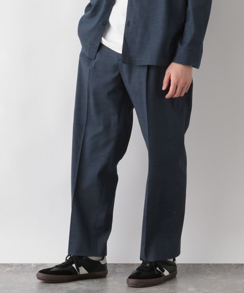 GLOBAL WORK（グローバルワーク）の「アーバンデニムクリーンワイドパンツ/AIR/288606（デニムパンツ・メンズ・ネイビー系9/ネイビー・SMALL/MEDIUM/LARGE/X-LARGE）」の5枚目の写真