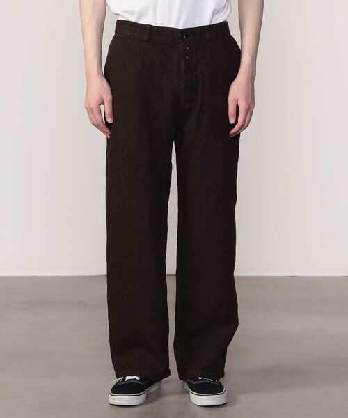 VETRA(ベトラ)の「VETRA | ヘビーリネン ワークパンツ MEN(その他パンツ・メンズ・ブラック/ブルー系その他・42/44)」の5枚目の写真