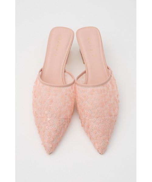 rienda(リエンダ)の「スパンコールミュール(パンプス・レディース・ブラック/ピンク・SMALL/MEDIUM/LARGE)」の13枚目の写真