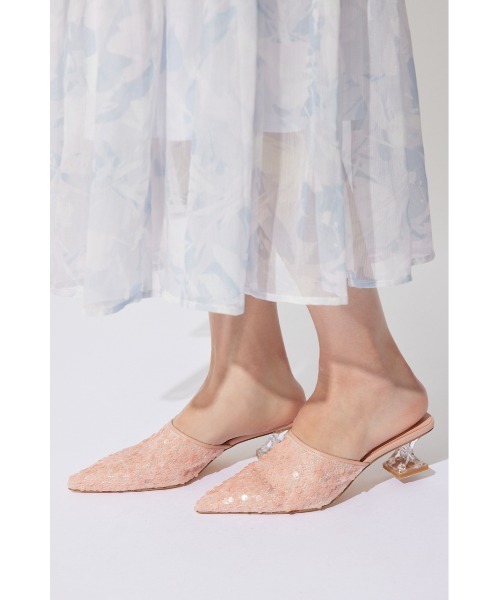 rienda(リエンダ)の「スパンコールミュール(パンプス・レディース・ブラック/ピンク・SMALL/MEDIUM/LARGE)」の16枚目の写真