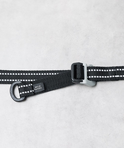 WILD THINGS（ワイルドシングス）の「【RS】【WILD THINGS】CLIMB REFLECTOR BELT（ベルト・レディース・ブラック・FREE）」の4枚目の写真