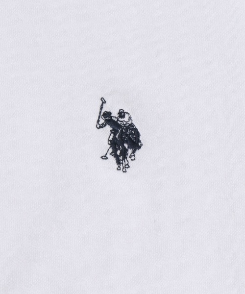 U.S. POLO ASSN.(ユーエスポロアッスン)の「U.S. POLO ASSN./ユーエスポロアッスン 別注 オーバーサイズ ワンポイント刺繍 ノースリーブシャツ タンクトップ(タンクトップ・メンズ・ダークグリーン/カーキ/ブラック/オートミール/ダークブルー/ホワイト・M/L/LL)」の16枚目の写真