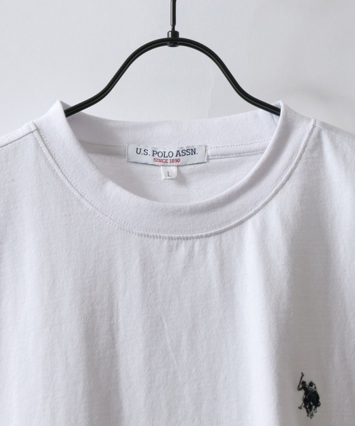U.S. POLO ASSN.(ユーエスポロアッスン)の「U.S. POLO ASSN./ユーエスポロアッスン 別注 オーバーサイズ ワンポイント刺繍 ノースリーブシャツ タンクトップ(タンクトップ・メンズ・ダークグリーン/カーキ/ブラック/オートミール/ダークブルー/ホワイト・M/L/LL)」の12枚目の写真