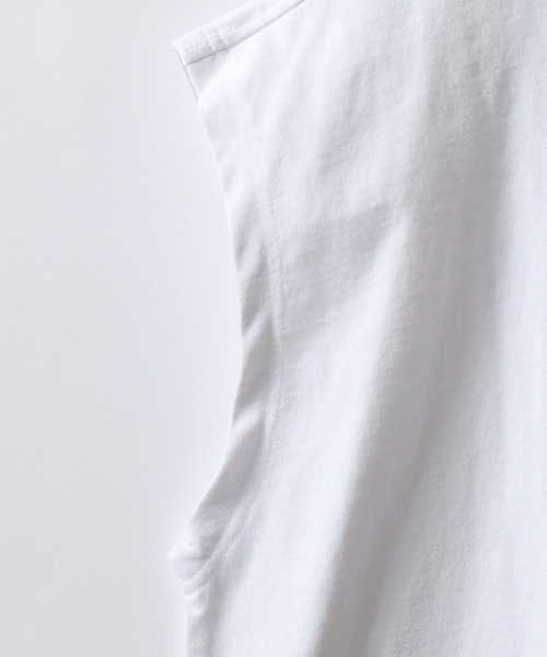 U.S. POLO ASSN.(ユーエスポロアッスン)の「U.S. POLO ASSN./ユーエスポロアッスン 別注 オーバーサイズ ワンポイント刺繍 ノースリーブシャツ タンクトップ(タンクトップ・メンズ・ダークグリーン/カーキ/ブラック/オートミール/ダークブルー/ホワイト・M/L/LL)」の11枚目の写真