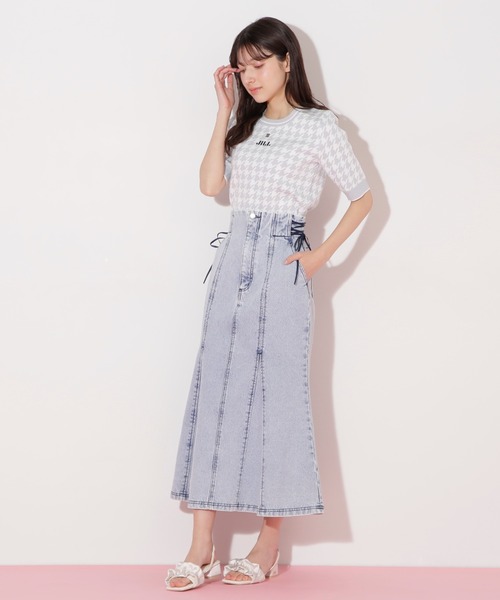 半袖ジャガードニット 半袖ジャガードニット | JILL by JILL STUART（ジル バイ ジル