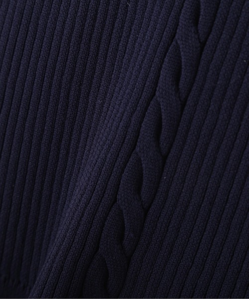 JILL by JILL STUART（ジルバイジルスチュアート）の「◇半袖ジャガードニット（ニット/セーター・レディース・グレー/ブルー/ホワイト/ピンク/ネイビー/ピンク系その他・FREE）」の15枚目の写真