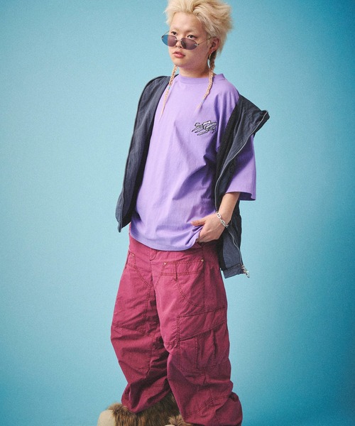 GALFY(ガルフィー)の「GALFY-反戦パンツ(その他パンツ・メンズ・ブラック/ピンク/ワイン・L/XL)」の17枚目の写真