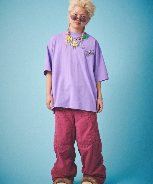 GALFY(ガルフィー)の「GALFY-反戦パンツ(その他パンツ・メンズ・ブラック/ピンク/ワイン・L/XL)」の14枚目の写真
