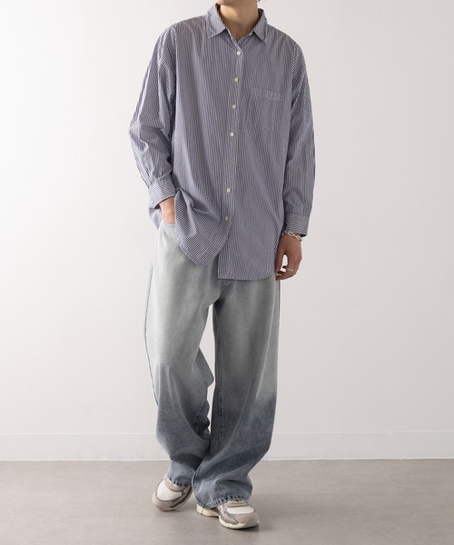 VINTAGE(ヴィンテージ)の「【HAUS】ヴィンテージグラデーションワイドストレートデニム(デニムパンツ・メンズ・ブラック/ブルー系その他5/ブルー系4/ブルー系その他/ブルー系その他2/ブルー系その他3・L/LL/M/S)」の19枚目の写真