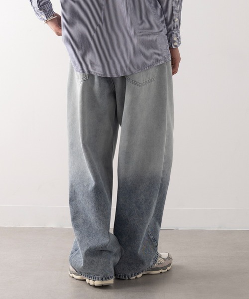 VINTAGE(ヴィンテージ)の「【HAUS】ヴィンテージグラデーションワイドストレートデニム(デニムパンツ・メンズ・ブラック/ブルー系その他5/ブルー系4/ブルー系その他/ブルー系その他2/ブルー系その他3・L/LL/M/S)」の20枚目の写真
