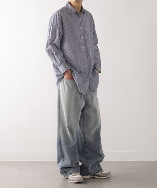 VINTAGE(ヴィンテージ)の「【HAUS】ヴィンテージグラデーションワイドストレートデニム(デニムパンツ・メンズ・ブラック/ブルー系その他5/ブルー系4/ブルー系その他/ブルー系その他2/ブルー系その他3・L/LL/M/S)」の18枚目の写真