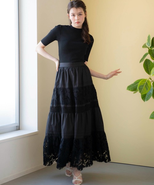 NOELA(ノエラ)の「2WAYオープンニット(ニット/セーター・レディース・オフホワイト/ブラック/ピンク/イエロー・フリー)」の16枚目の写真