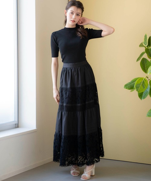 NOELA(ノエラ)の「2WAYオープンニット(ニット/セーター・レディース・オフホワイト/ブラック/ピンク/イエロー・フリー)」の17枚目の写真