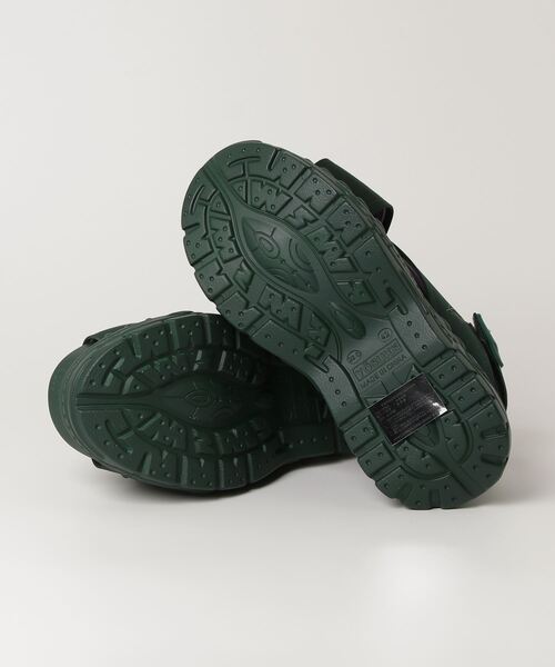 YOSUKE（ヨースケ）の「ヨースケYOSUKE メンズ厚底アッパークロスバックベルクロサンダル 4468039（サンダル・メンズ・ブラック/ブラック系その他/グリーン・27.0cm/26.0cm）」の5枚目の写真