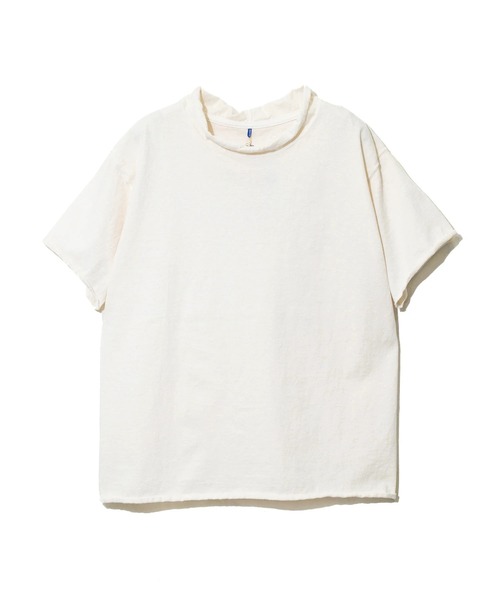 Good On(グッドオン)の「Good On/グッドオン KULUKULU S/S TEE(Tシャツ/カットソー・レディース・ナチュラル/ライム/サーモンピンク/ブルー系その他/ブルー系/ホワイト/ブラック系その他2/ネイビー/ミント/チャコールグレー・FREE)」の5枚目の写真