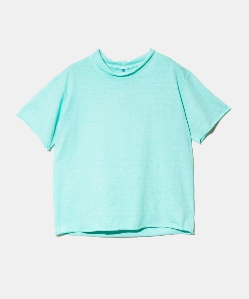 Good On(グッドオン)の「Good On/グッドオン KULUKULU S/S TEE(Tシャツ/カットソー・レディース・ナチュラル/ライム/サーモンピンク/ブルー系その他/ブルー系/ホワイト/ブラック系その他2/ネイビー/ミント/チャコールグレー・FREE)」の1枚目の写真