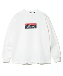 NANGA/ナンガ　ECO HYBRID BOX LOGO L/S TEE