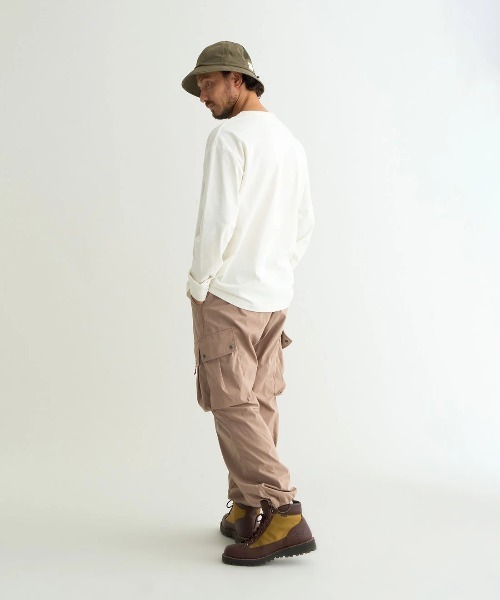 NANGA(ナンガ)の「NANGA/ナンガ ECO HYBRID BOX LOGO L/S TEE(Tシャツ/カットソー・メンズ・ホワイト/ブラック/ライトピンク・LARGE/X-LARGE/MEDIUM)」の21枚目の写真