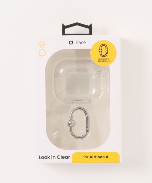 iFace（アイフェイス）の「AirPods(第4世代) 専用 iFace Look in Clear ケース (クリア)（ヘッドフォン/イヤホン・レディース・クリア・A4）」の12枚目の写真