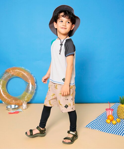 BREEZE(ブリーズ)の「アクティブテープサンダル(サンダル・キッズ・レインボー/ブラック/パープル/カーキ・15 /20/18/17/19/21/14/16)」の10枚目の写真