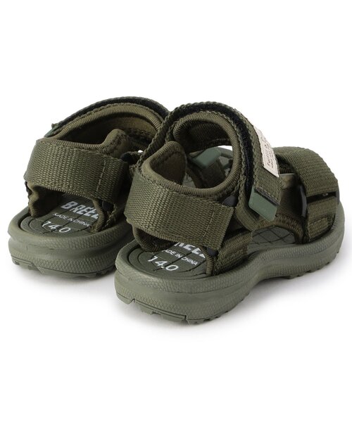 BREEZE(ブリーズ)の「アクティブテープサンダル(サンダル・キッズ・レインボー/ブラック/パープル/カーキ・15 /20/18/17/19/21/14/16)」の5枚目の写真