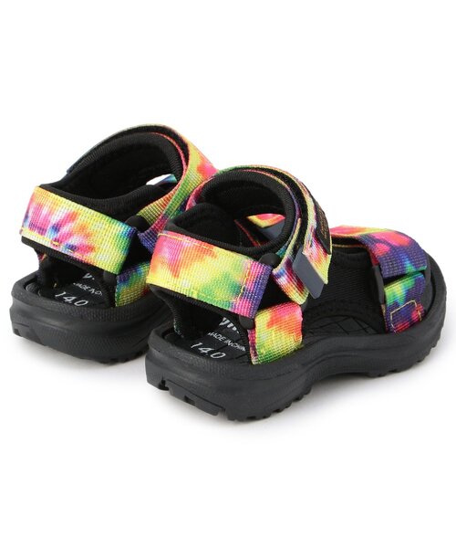 BREEZE(ブリーズ)の「アクティブテープサンダル(サンダル・キッズ・レインボー/ブラック/パープル/カーキ・15 /20/18/17/19/21/14/16)」の7枚目の写真