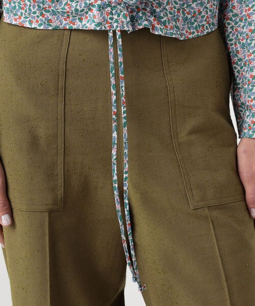 【週末SALE】Bacca リバティプリントブラウス セール】リバティプリント ギャザードブラウス（シャツ/ブラウス