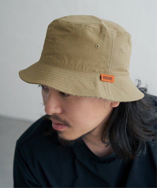 UNIVERSAL OVERALL（ユニバーサルオーバーオール）の「【WEB限定】UNIVERSAL OVERALL ユニバーサルオーバーオール リバーシブルハット（ハット・メンズ・ブラック/サックスブルー/ベージュ・FREE）」の17枚目の写真