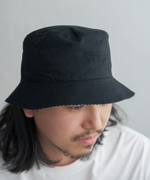 UNIVERSAL OVERALL（ユニバーサルオーバーオール）の「【WEB限定】UNIVERSAL OVERALL ユニバーサルオーバーオール リバーシブルハット（ハット・メンズ・ブラック/サックスブルー/ベージュ・FREE）」の11枚目の写真
