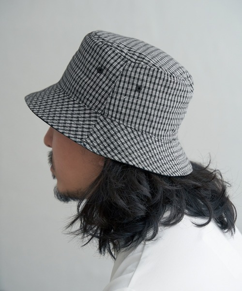 UNIVERSAL OVERALL（ユニバーサルオーバーオール）の「【WEB限定】UNIVERSAL OVERALL ユニバーサルオーバーオール リバーシブルハット（ハット・メンズ・ブラック/サックスブルー/ベージュ・FREE）」の12枚目の写真