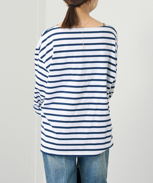 【NEW限定品】 Le Minor】 ボーダーロンT（Tシャツ/カットソー）｜LOUNGEDRESS トップス