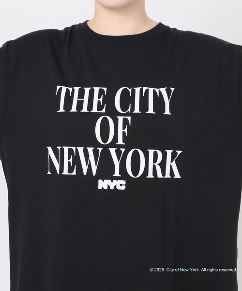 別注【NYC × GOOD ROCK SPEED】THE CITY OF NEWYORK TEE shirt