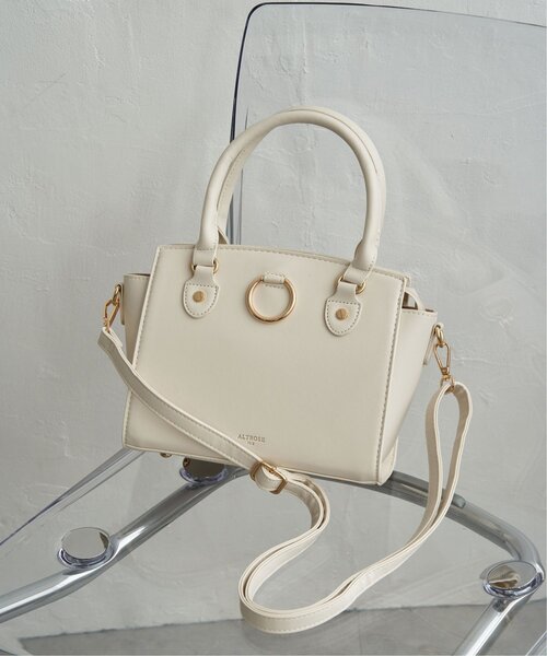 VENCEEXCHANGE(ヴァンスエクスチェンジ)の「シャロー2WAYミニトートバッグ(トートバッグ・レディース・ブラック/グレー/オフホワイト・FREE)」の2枚目の写真